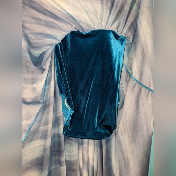 Flowy blue dress - Picture 7 of 10